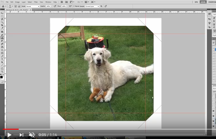 Editing demonstration