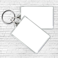 Large Keyring (image size 7x4.5cm)