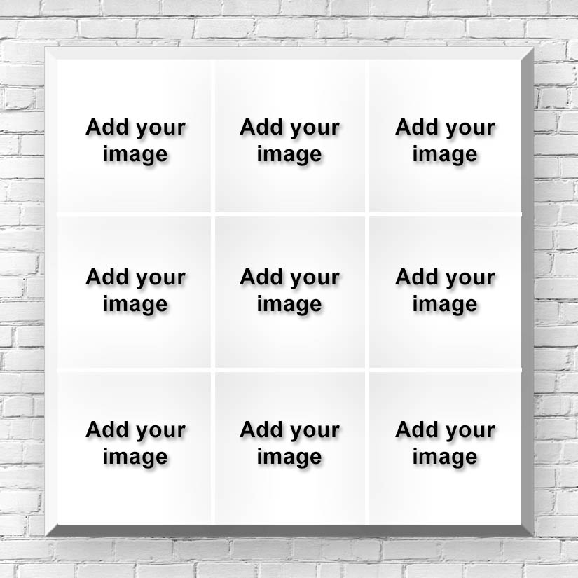 9 Image Collage Square