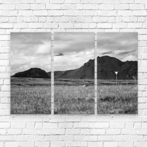 Triptych 3 panel set 12x24inch and 1:2 ratio each (overall size ...