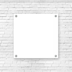 Wall Mounted Perspex 12x12 inches (1-5 days to make)