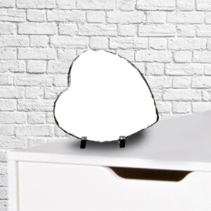 Rock Slate Small Heart (13.5cm x 13.5cm)